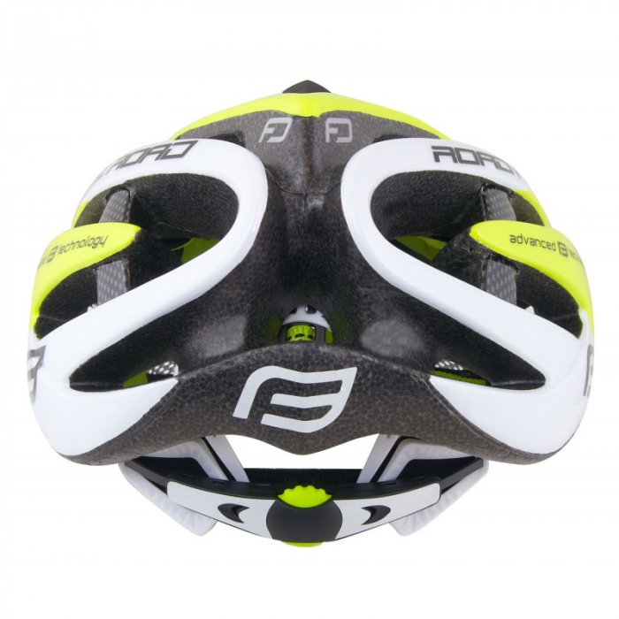 Casca Force Road fluo/alb L-XL (58-63 cm) [5]
