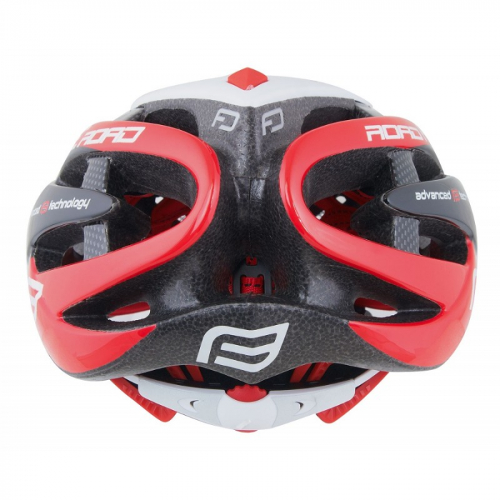 Casca Force Road Junior, negru-rosu-alb, XS-S (48-54 cm) [4]