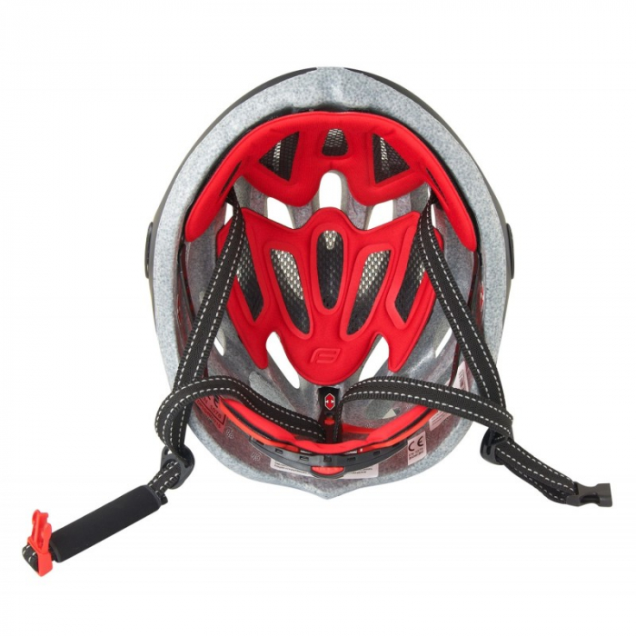 Casca Force Road Negru Mat/Lucios L-XL (58-63 cm) [2]