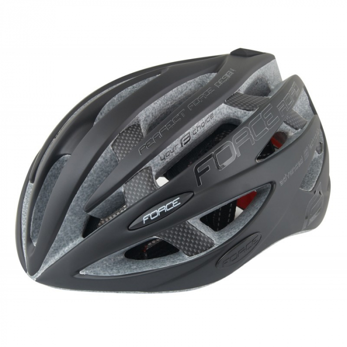 Casca Force Road Negru Mat/Lucios L-XL (58-63 cm) [1]