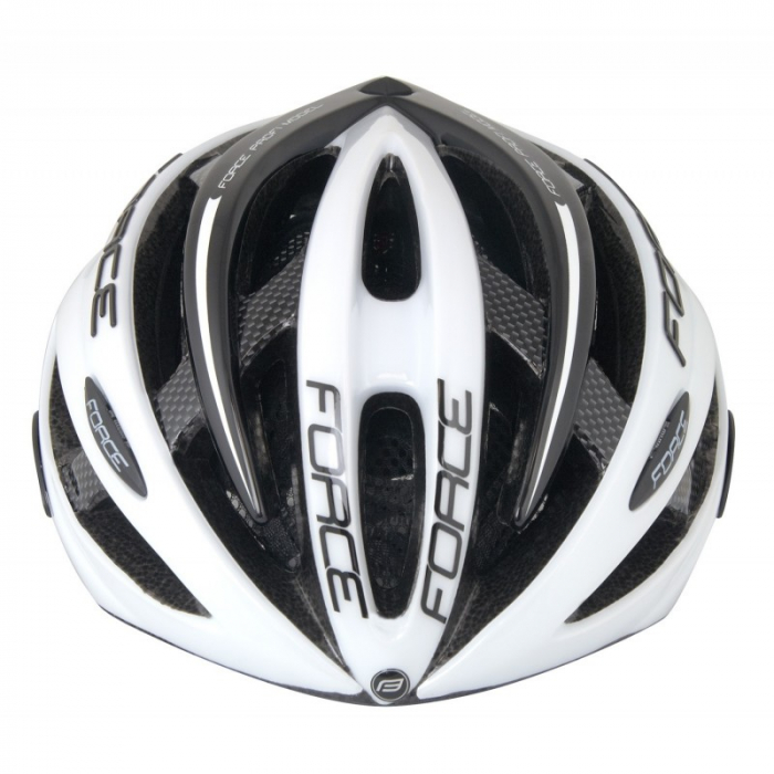 Casca Force Road Pro alb/negru S-M (54-58 cm) [2]