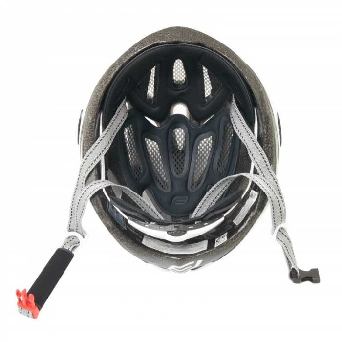 Casca Force Road Pro alb/negru S-M (54-58 cm) [5]
