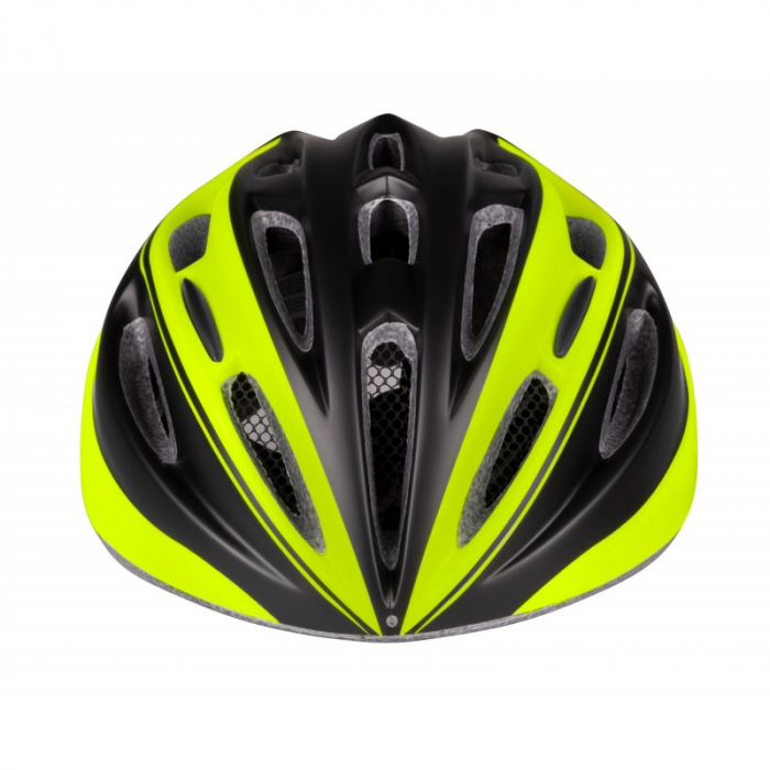 Casca Force Terry Negru/Fluo S-M (54-58 cm) [4]