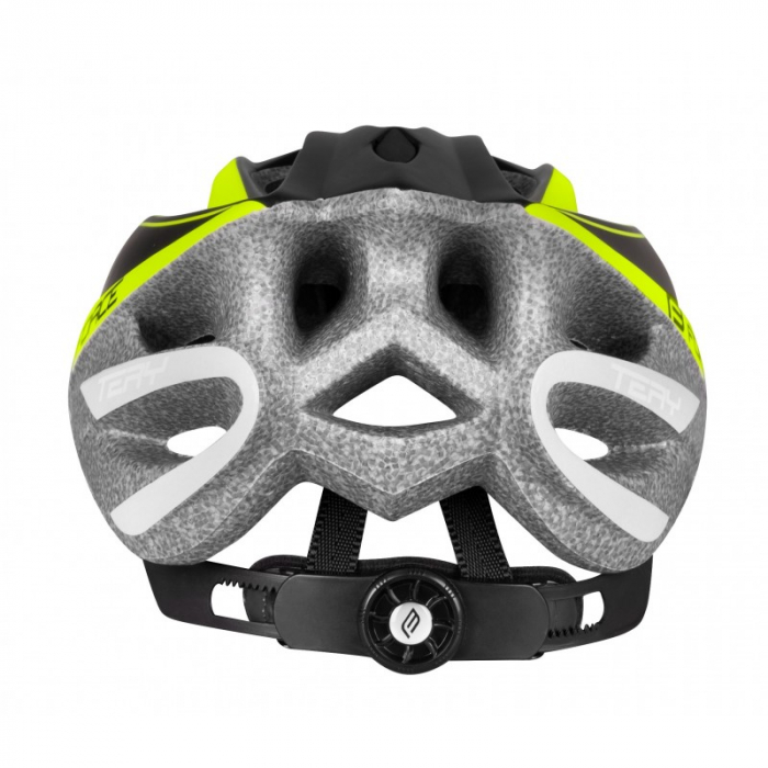 Casca Force Terry Negru/Fluo S-M (54-58 cm) [3]