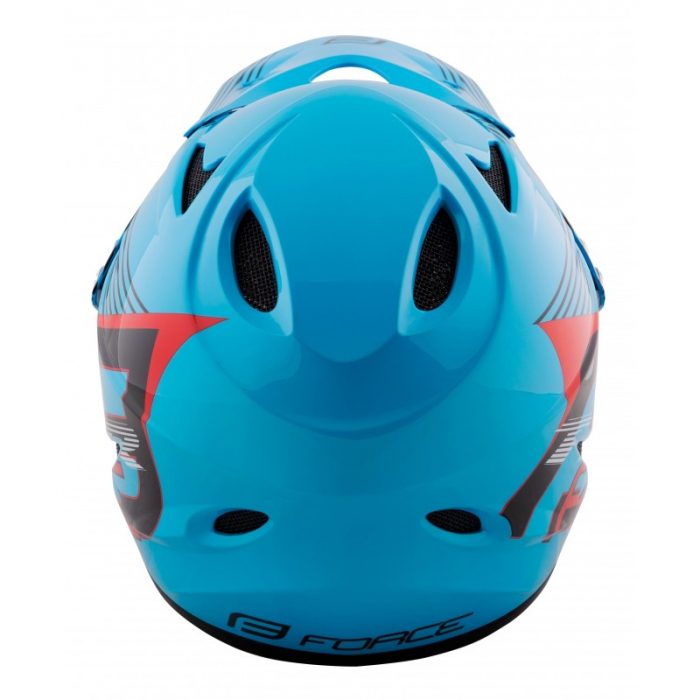 Casca Force Tiger Downhill Negru/Albastru/Rosu S-M (57-58 cm) [2]