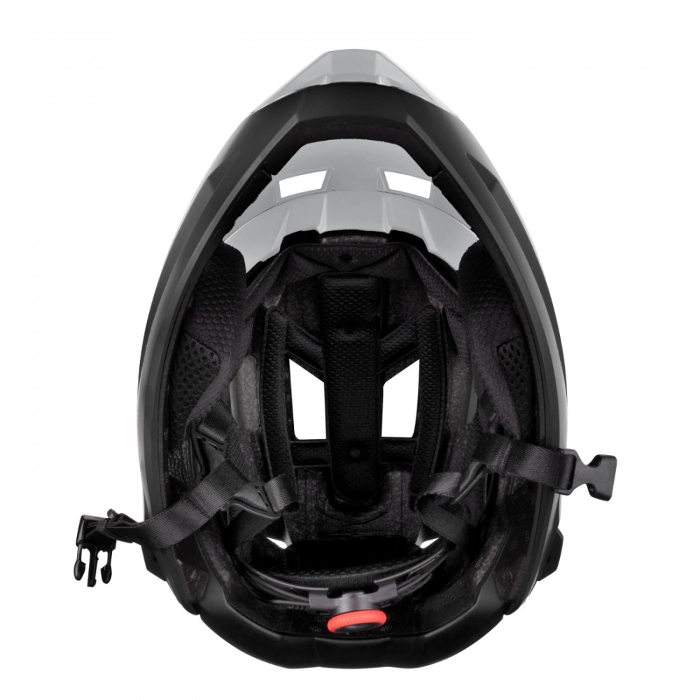 Casca Force VENOM downhill, gri-negru S-M [5]