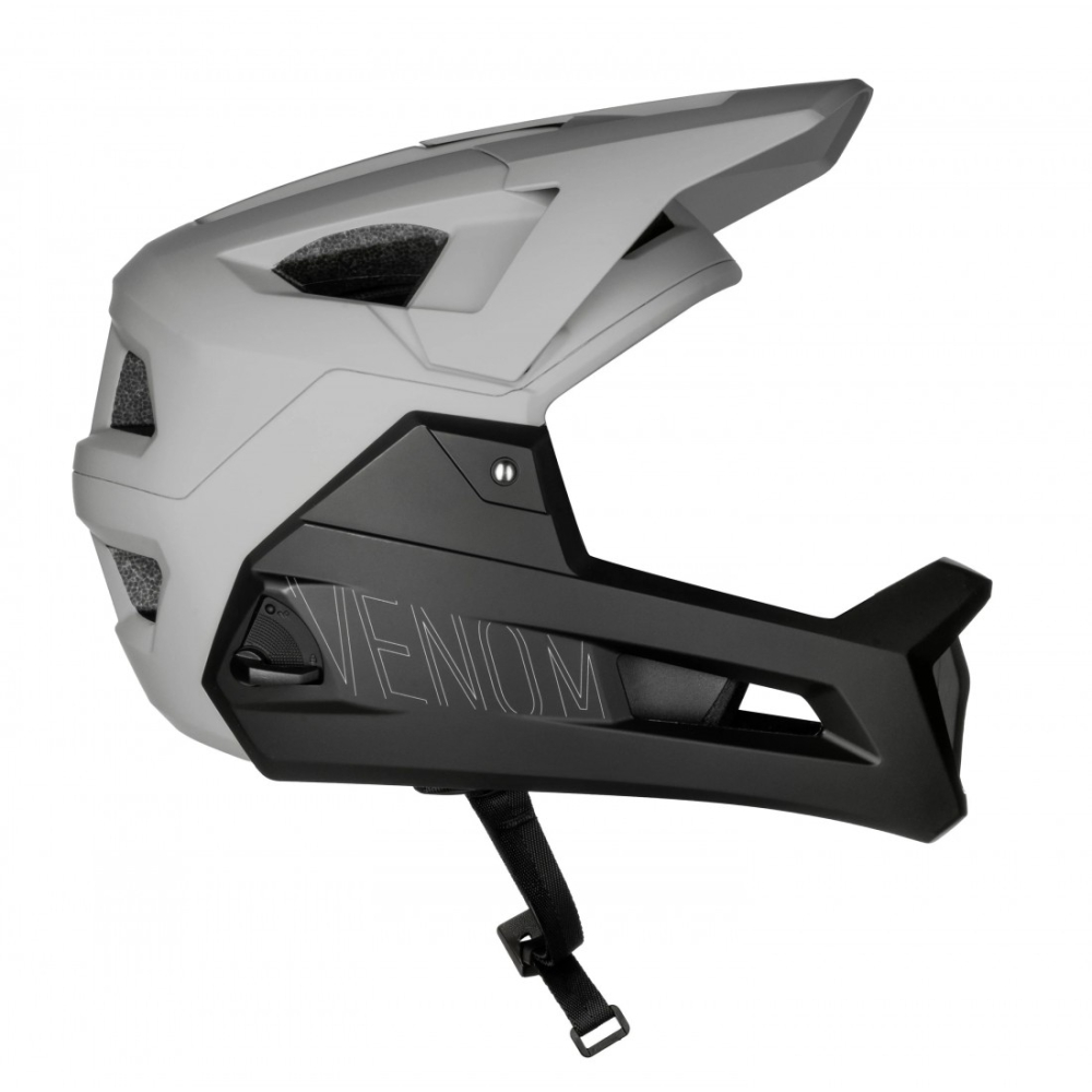 Casca Force VENOM downhill, gri-negru S-M [2]