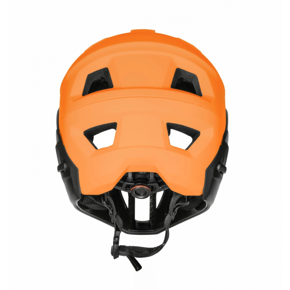 Casca Force VENOM downhill, portocaliu-negru L-XL [4]