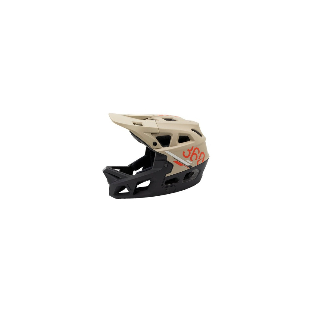 Casca full-face Integra Sport Bej/Negru M (55-58 cm) [2]