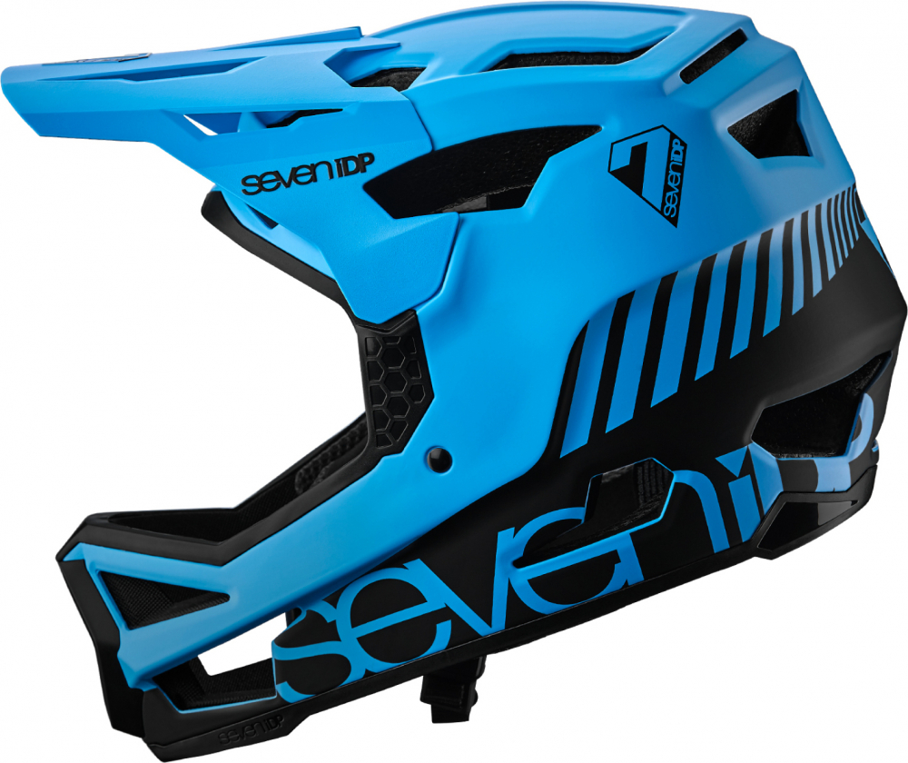 Casca full-face S (55-56 cm) pentru bicicleta si trotineta electrica 7IDP PROJECT 23 GF HELMET BLUE/BLACK [1]