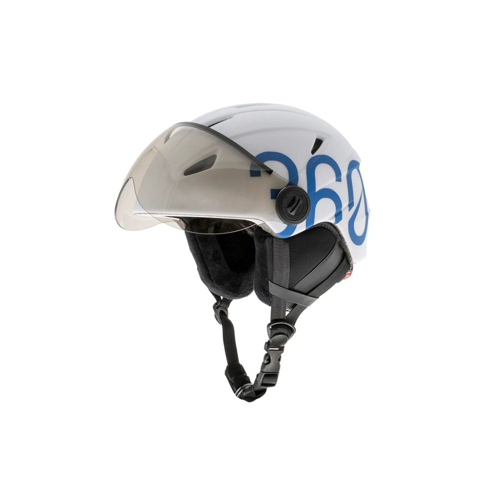 Casca GLOOB Urban cu urechi detasabile Alb-Albastru M [2]