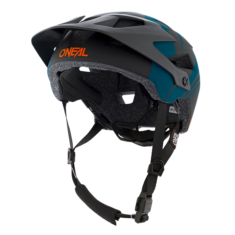 Casca O'Neal Pike Defender Nova - 54-58 Cm, XS-M, Negru-Albastru [3]