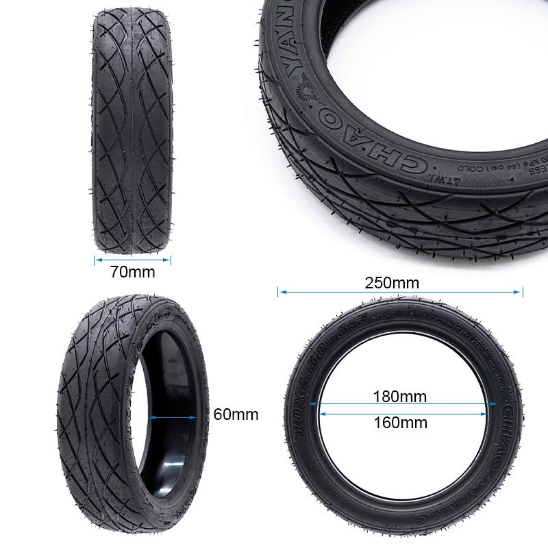 Cauciuc cu gel pentru trotineta electrica 10x2.5-6.5 [5]
