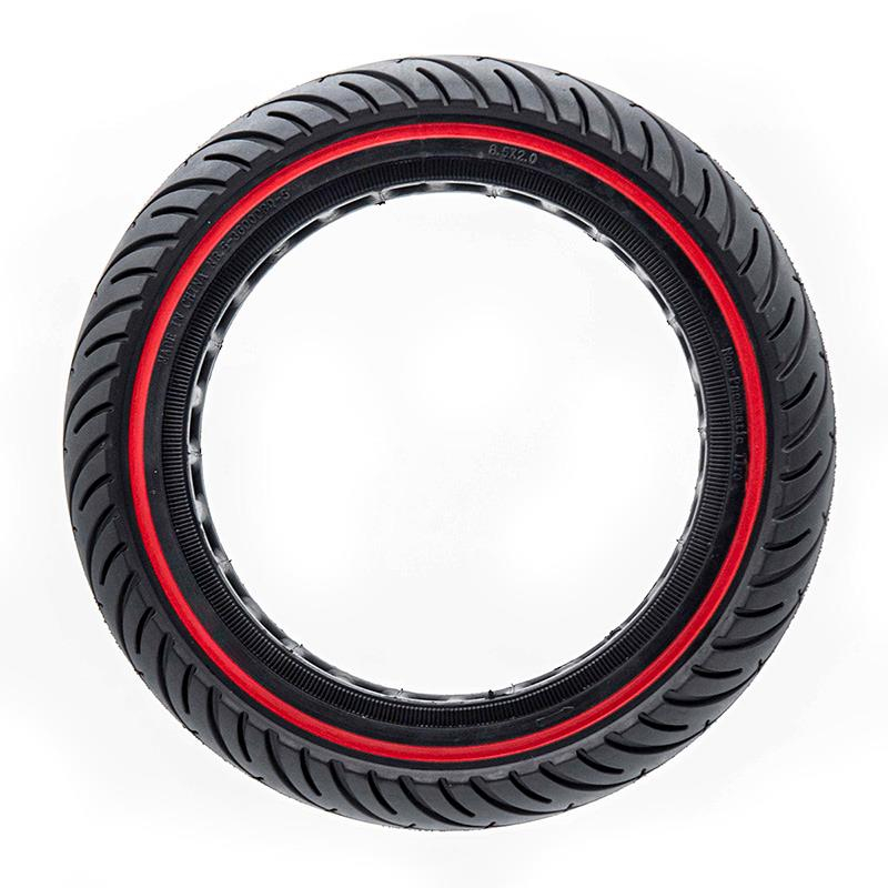 Cauciuc plin antiexplozie pentru trotineta electrica Xiaomi (8 1/2X2) cu linie rosie [2]