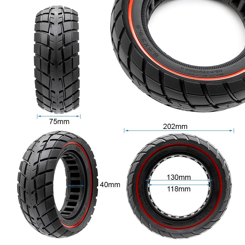 Cauciuc plin trotineta electrica Kukirin G2 pro (model 2023) Ultra-light Offroad 8.5x3 [4]
