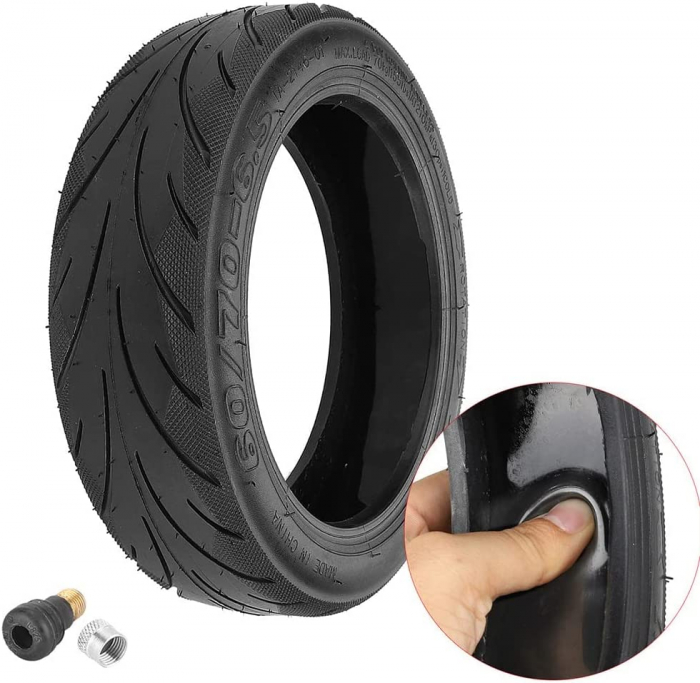 Cauciuc trotineta electrica 10 inch, 60/70-6.5 Tubeless [1]