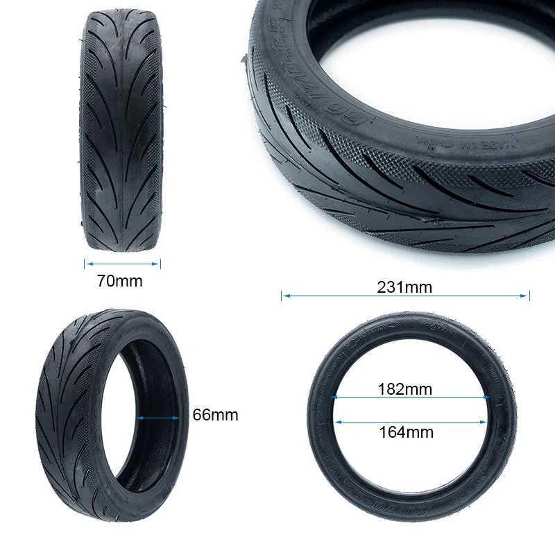 Cauciuc trotineta electrica 10x2.5 (60/70-6.5) [4]