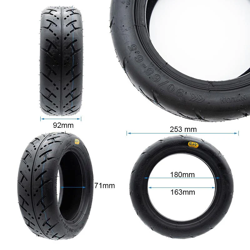 Cauciuc tubeless trotineta electrica 90/65-6.5 (10x3) [5]