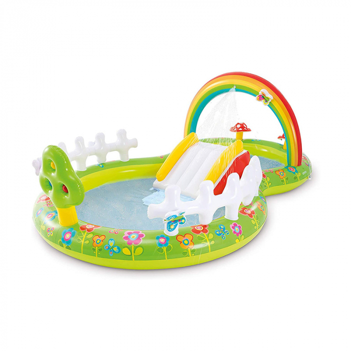 Centru de joaca, gonflabil pentru copii, My garden, Intex, 290x180x104 cm [2]