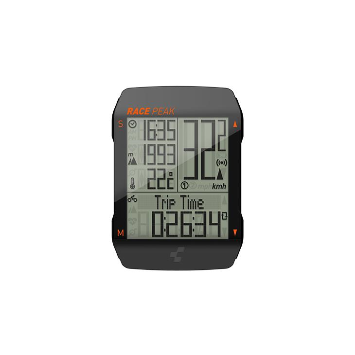 CICLOCOMPUTER CUBE RACE PEAK WIRELESS NEGRU/ROSU [1]
