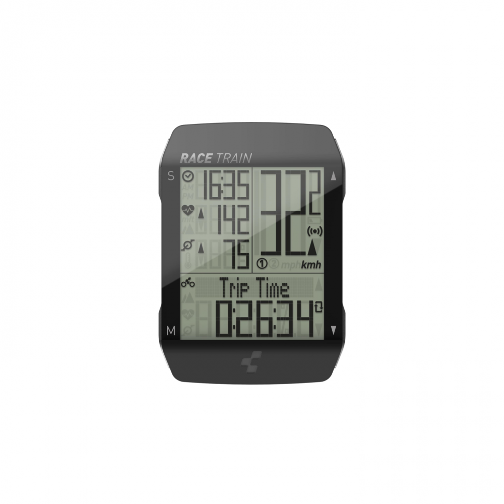 CICLOCOMPUTER CUBE RACE TRAIN WIRELESS NEGRU [1]