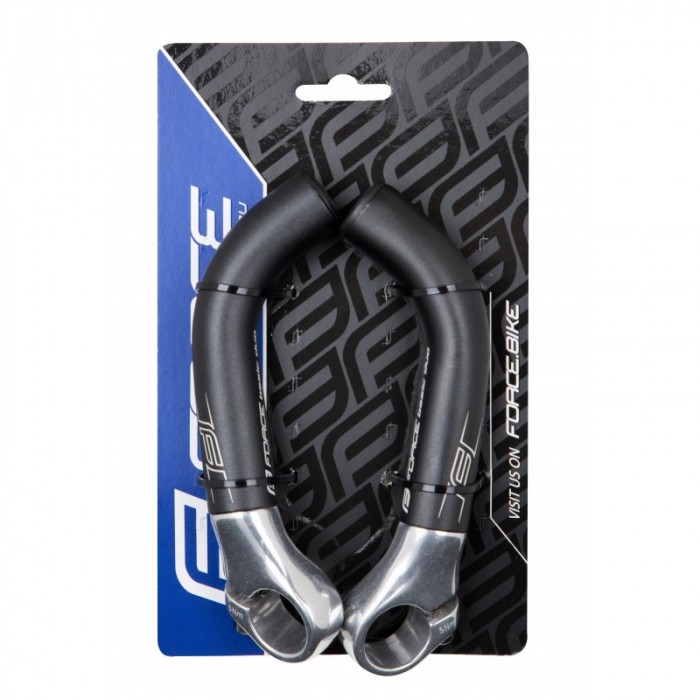 Coarne Force Duo 11cm Al. argintiu/negru mat [2]