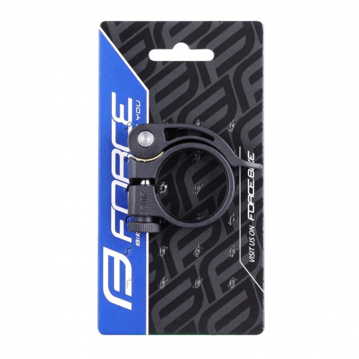 Colier Force cu clema C4.4 34.9 mm, Al, negru mat [2]