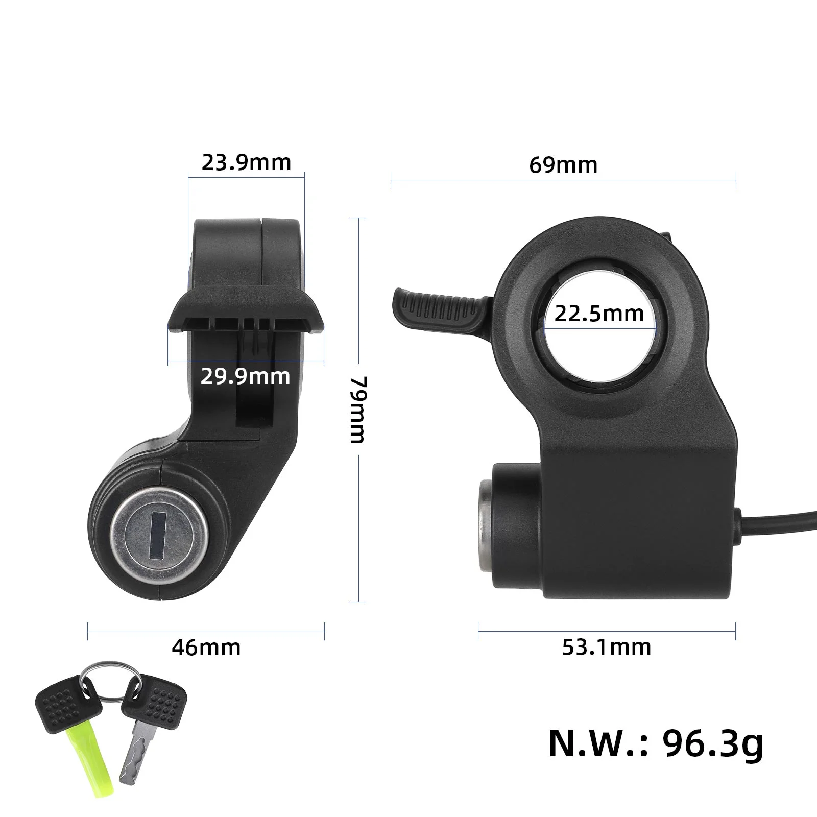 Contact cu acceleratie trotineta electrica Kukirin G2 Pro 2025/2026 (model nou) [5]