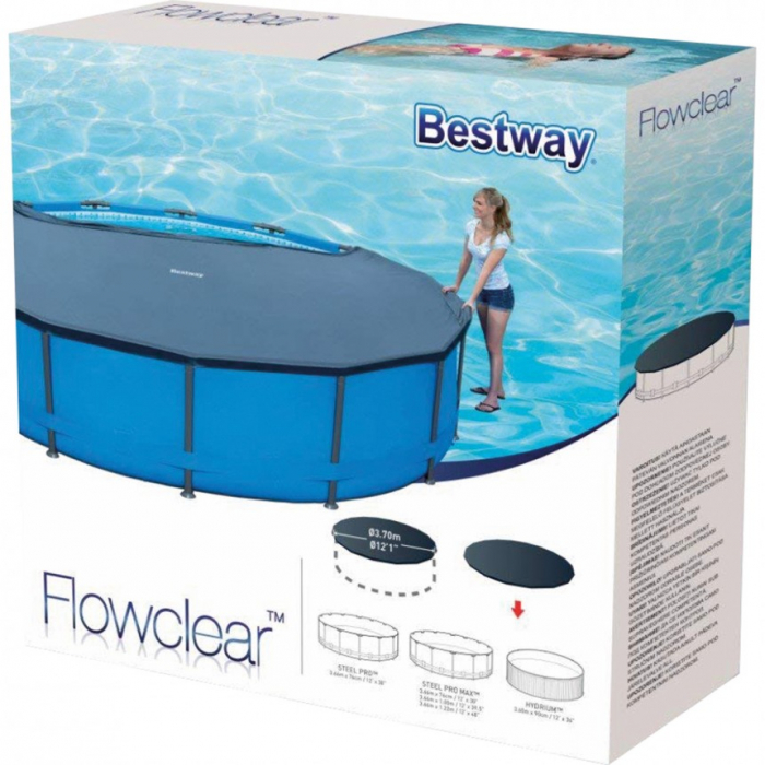 Copertina Bestway pentru piscina cu cadru, 305cm [3]