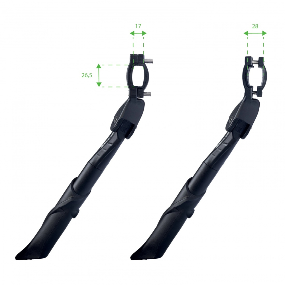 Cric Force ECO 27,5-29 Al spate, negru [4]