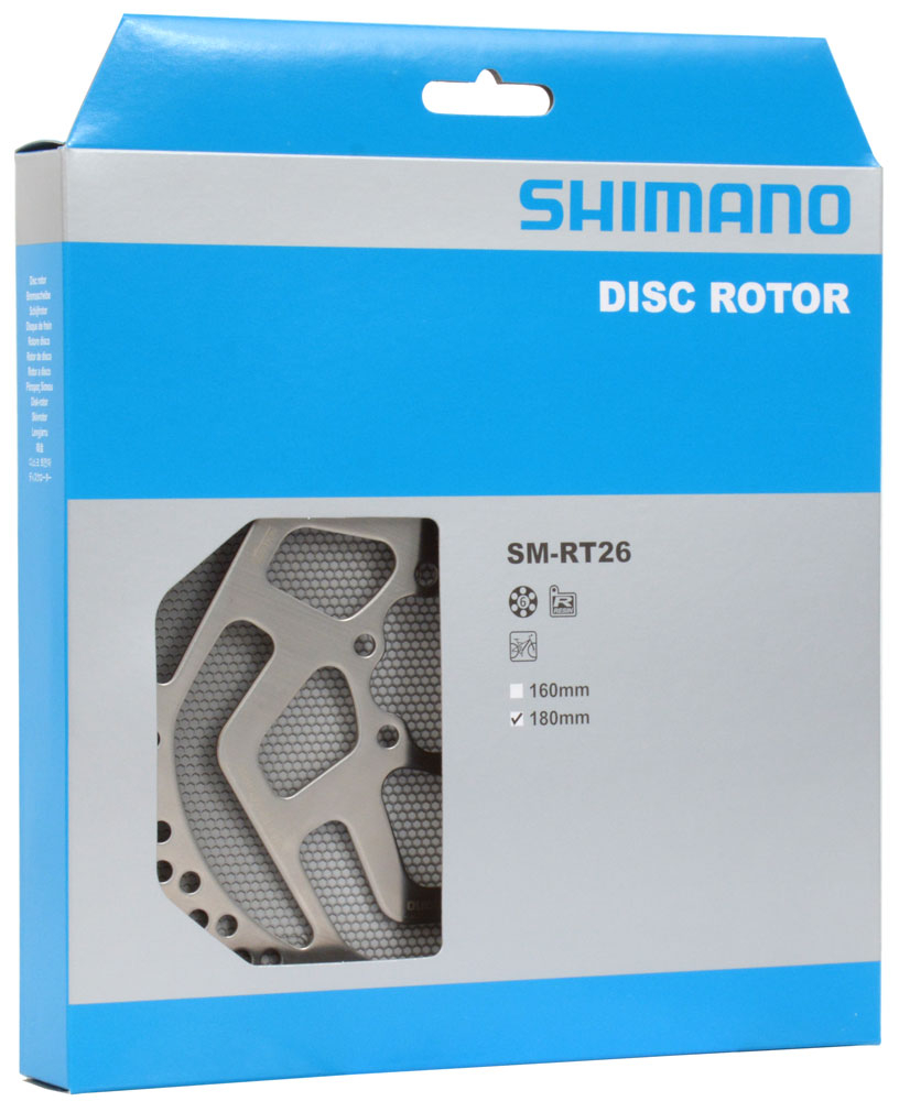Disc frana bicicleta SHIMANO SM-RT26-M, 180MM, prindere 6-suruburi [4]