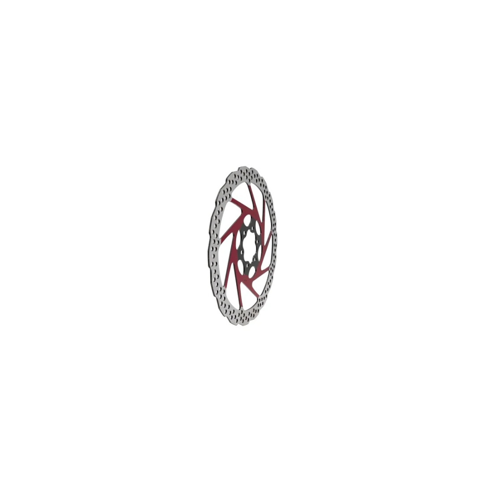 Disc frana eWheel V2 180mm, 6 gauri, Rosu [3]