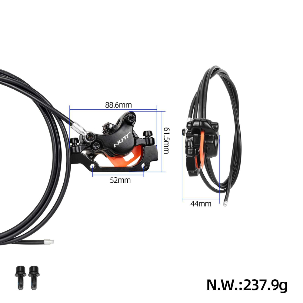 Etrier spate frana hidraulica NUTT trotineta electrica Kukirin G2 Master [5]