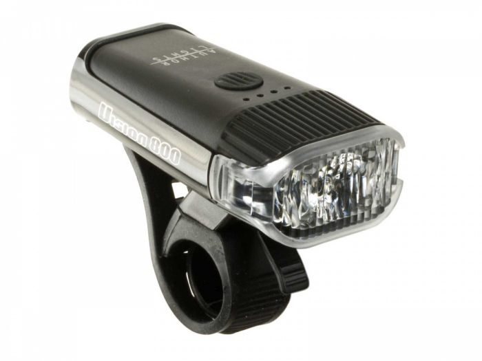 Far cu Acumulator AUTHOR A-Vision 800 lm USB - Negru [1]