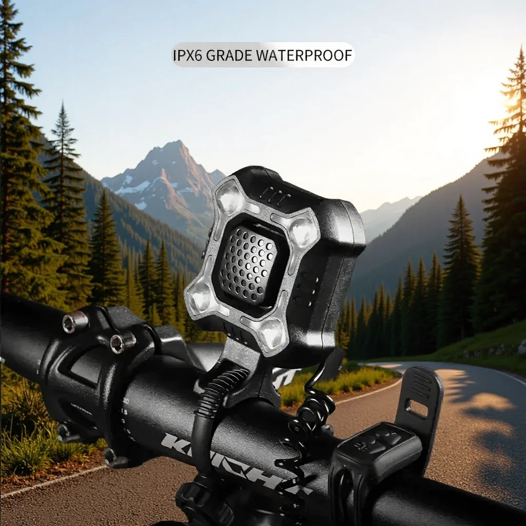 Far cu claxon pentru trotineta/bicicleta (140db) [5]