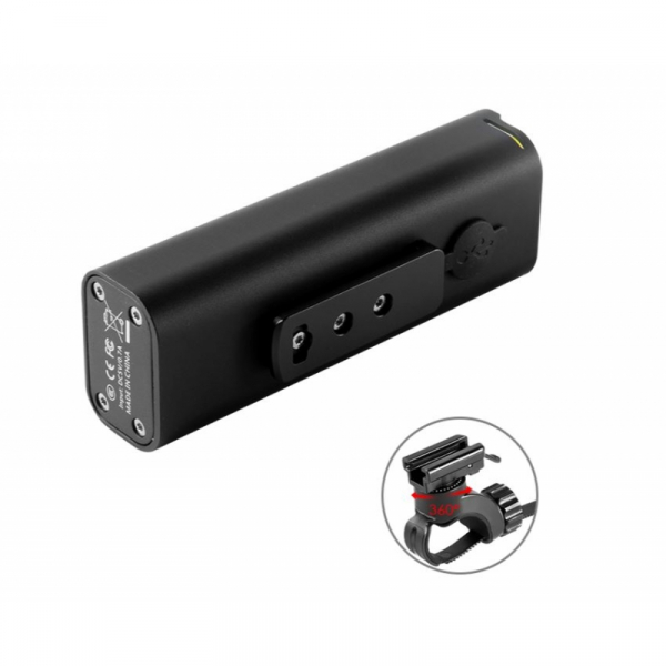 Far LED Gaciron V9C - 800 lumeni, Baterie Reincarcabila 2500 mah, Rezistenta la Apa IPX6 (Negru) [3]