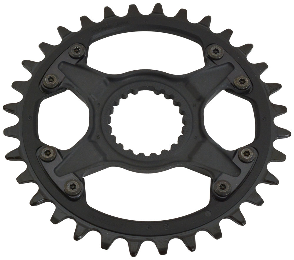 FOAIE ANGRENAJ SHIMANO DEORE XT SM-CRM85, 32T, 1X12V,  DIRECT MOUNT (FC-M8100-1/M8130-1) [2]