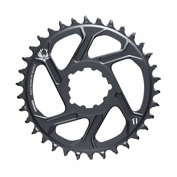 Foaie Angrenaj Sram X-SYNC 2 Direct Mount 3mm Offset Boost - 34T, Gri [2]