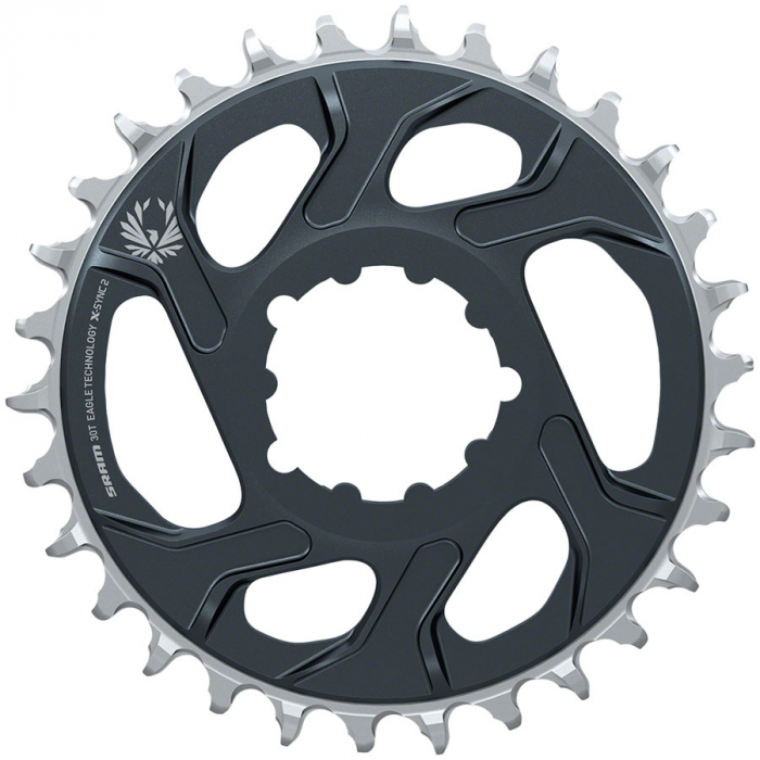 Foaie Angrenaj Sram X-SYNC 2 Direct Mount 3mm Offset Boost Eagle - 30T, Gri [2]