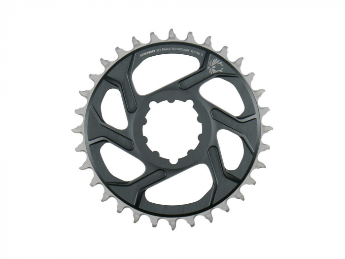 Foaie Angrenaj Sram X-SYNC 2 Direct Mount 6mm Offset Eagle - 32T, Gri [2]