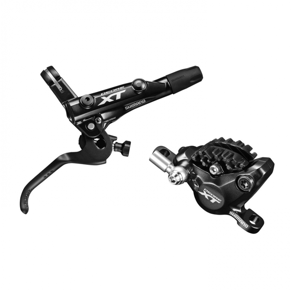 FRANA DISC HIDRAULICA SHIMANO XT BL-M8000/BR-M8000 FATA, PLACUTE RESIN/RADIATOR [1]
