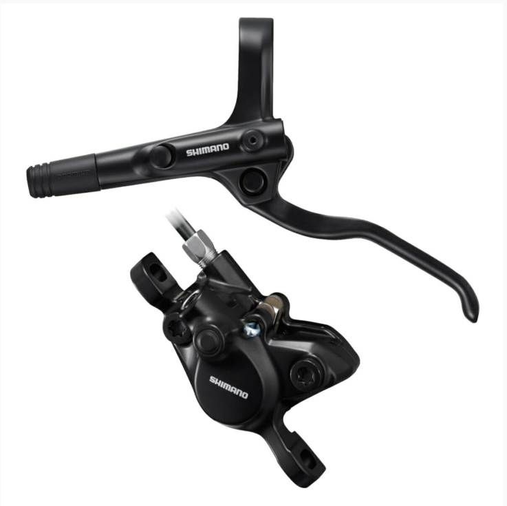 Frana fata pe disc hidraulica Shimano Altus BR MT200, furtun 750 mm, negru, fara adaptor [1]