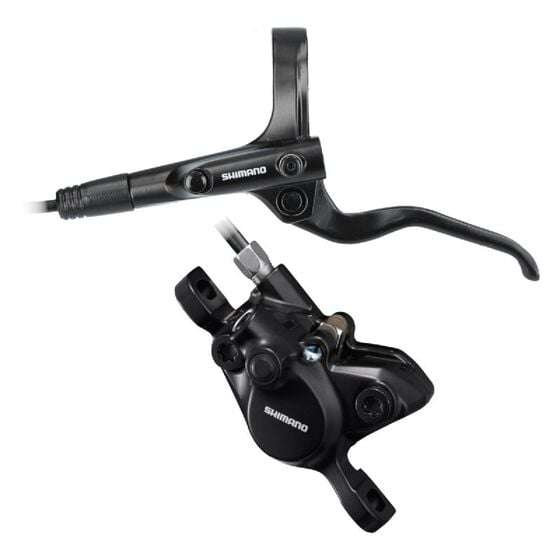 Frana fata pe disc Shimano MT201 MT200, set, furtun 800 mm, negru [1]