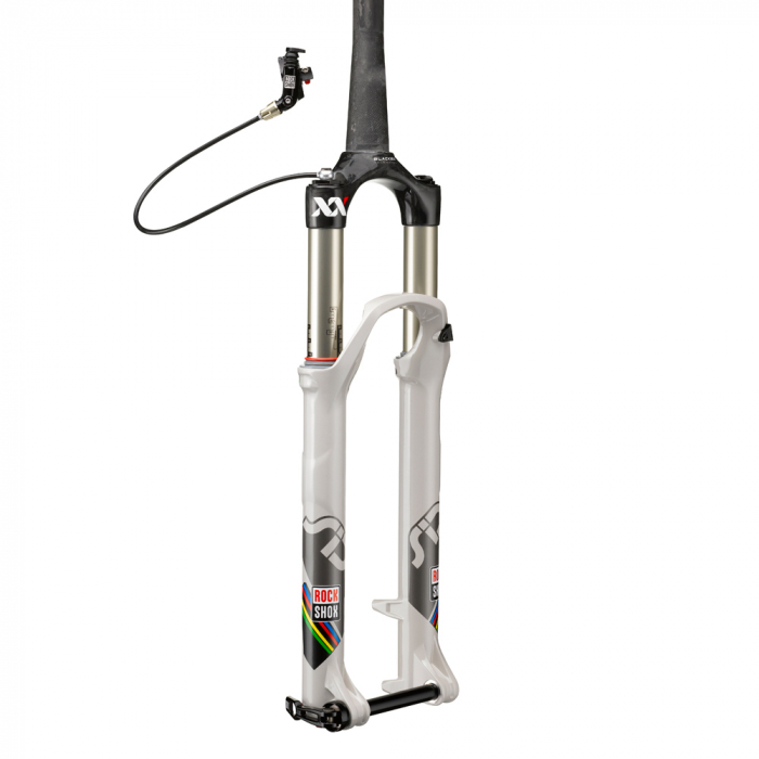 Furca Bicicleta Rockshox Sid Xx Wc D-Air, X-Remote,PM, alba [2]