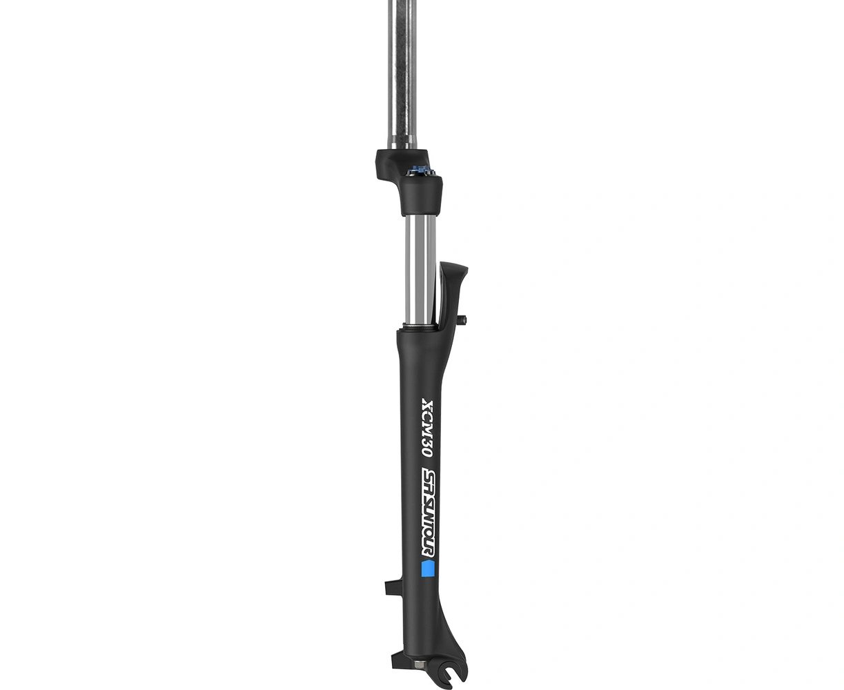 Furca Bicicleta Suntour XCM HLO - 27.5 Inch, 120mm, gat 1-1/8, LockOut, Negru Mat [2]