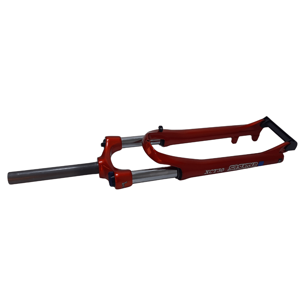 Furca cu suspensie SR SF16 XCT, 27.5 inch, cu blocaj hidraulic, portocaliu [1]