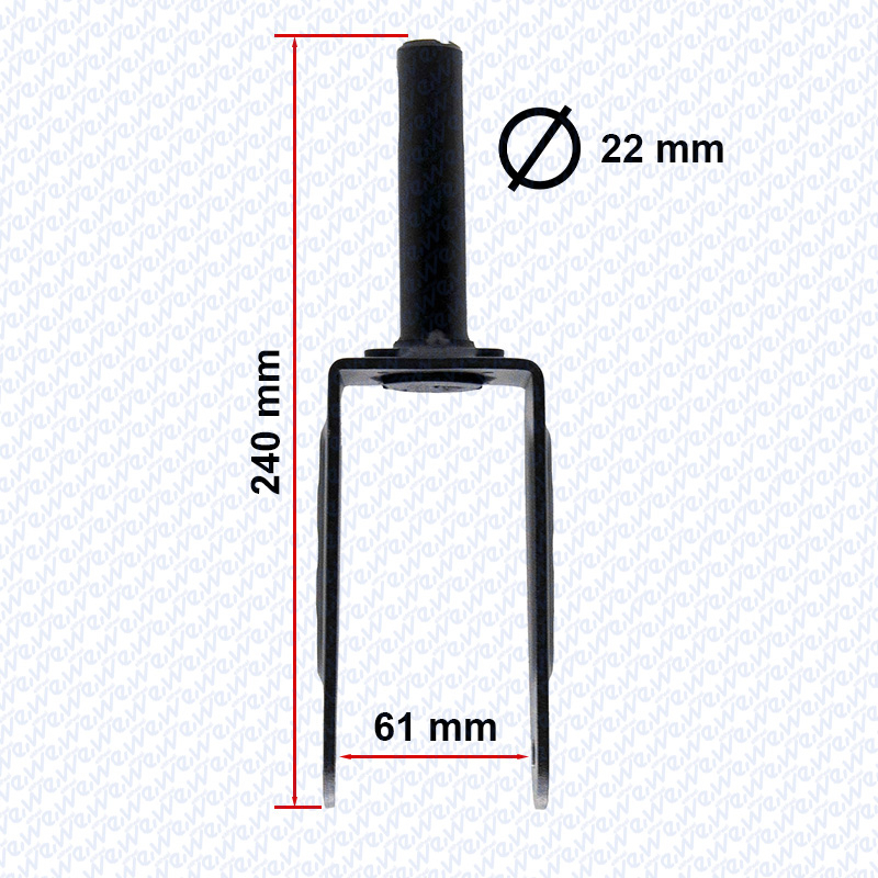 Furca fata trotineta electrica Kugoo Kirin S1 pro [3]