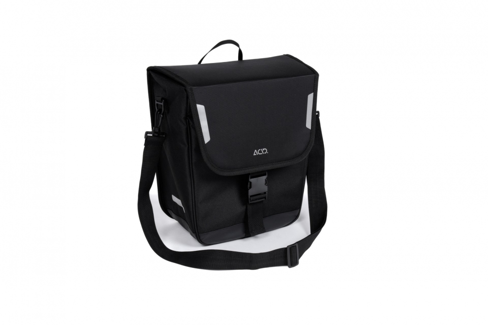 GEANTA ACID PANNIER BAG CITY 15 CLASSIC SMLINK BLACK 15L [3]