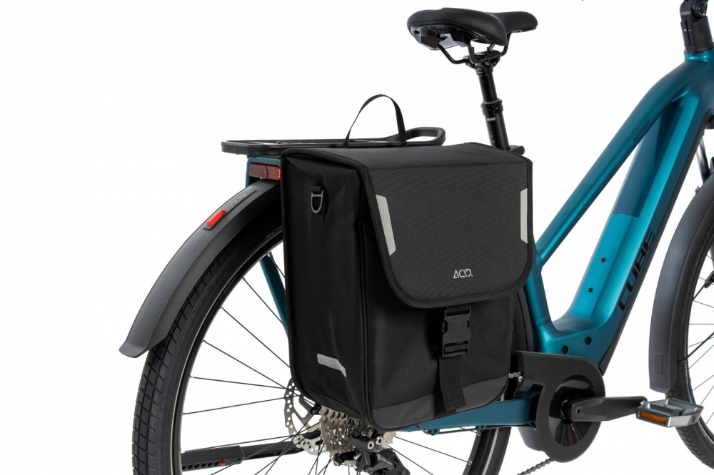 GEANTA ACID PANNIER BAG CITY 15 CLASSIC SMLINK BLACK 15L [4]