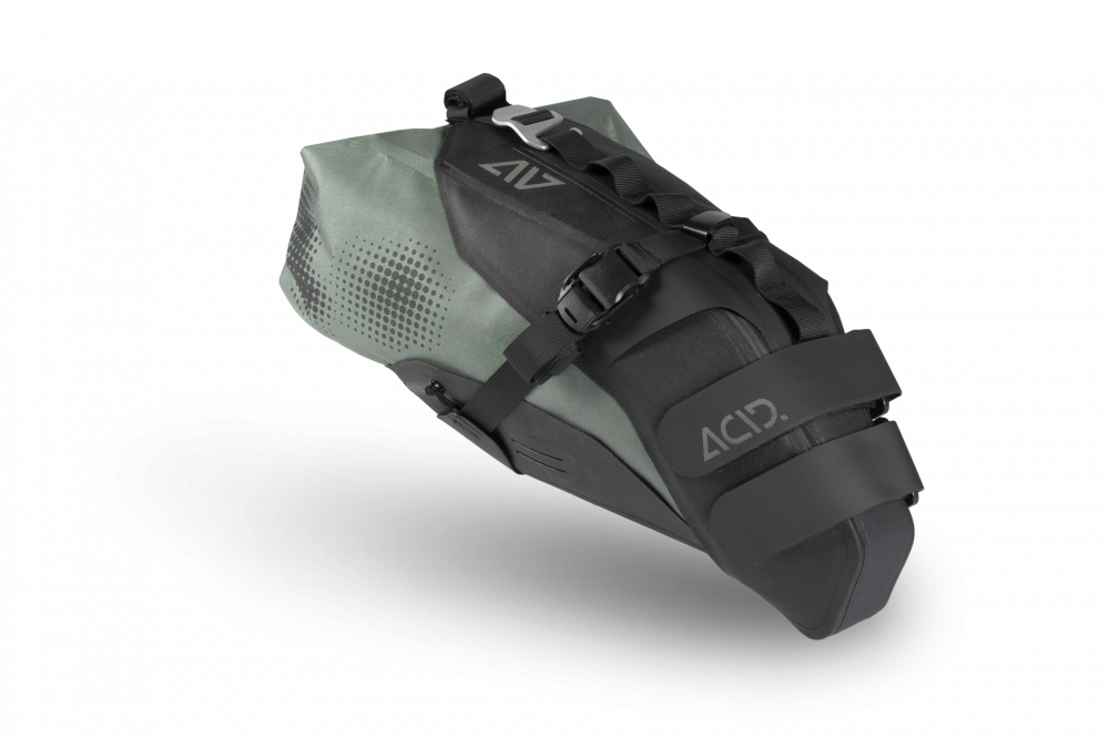 GEANTA ACID SADDLE PACK PRO 11 NEGRU-VERDE [1]